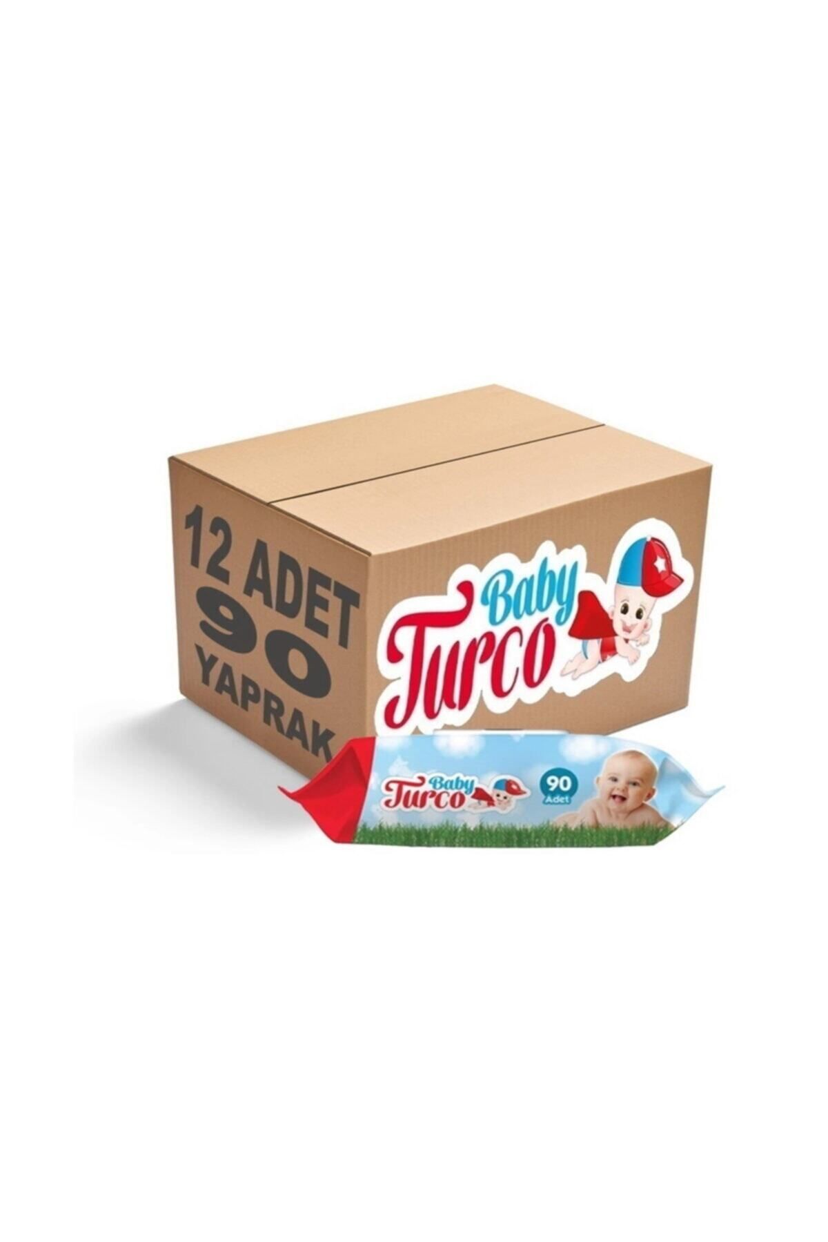 Baby Turco 12x90`lı Islak Havlu Baby Turco 12x90`lı Islak Havlu
