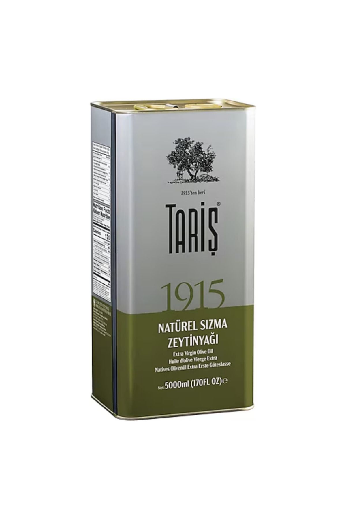 Tariş 1915 Natürel Sızma Zeytinyağı 5000 ml Tariş 1915 Natürel Sızma Zeytinyağı 5000 ml