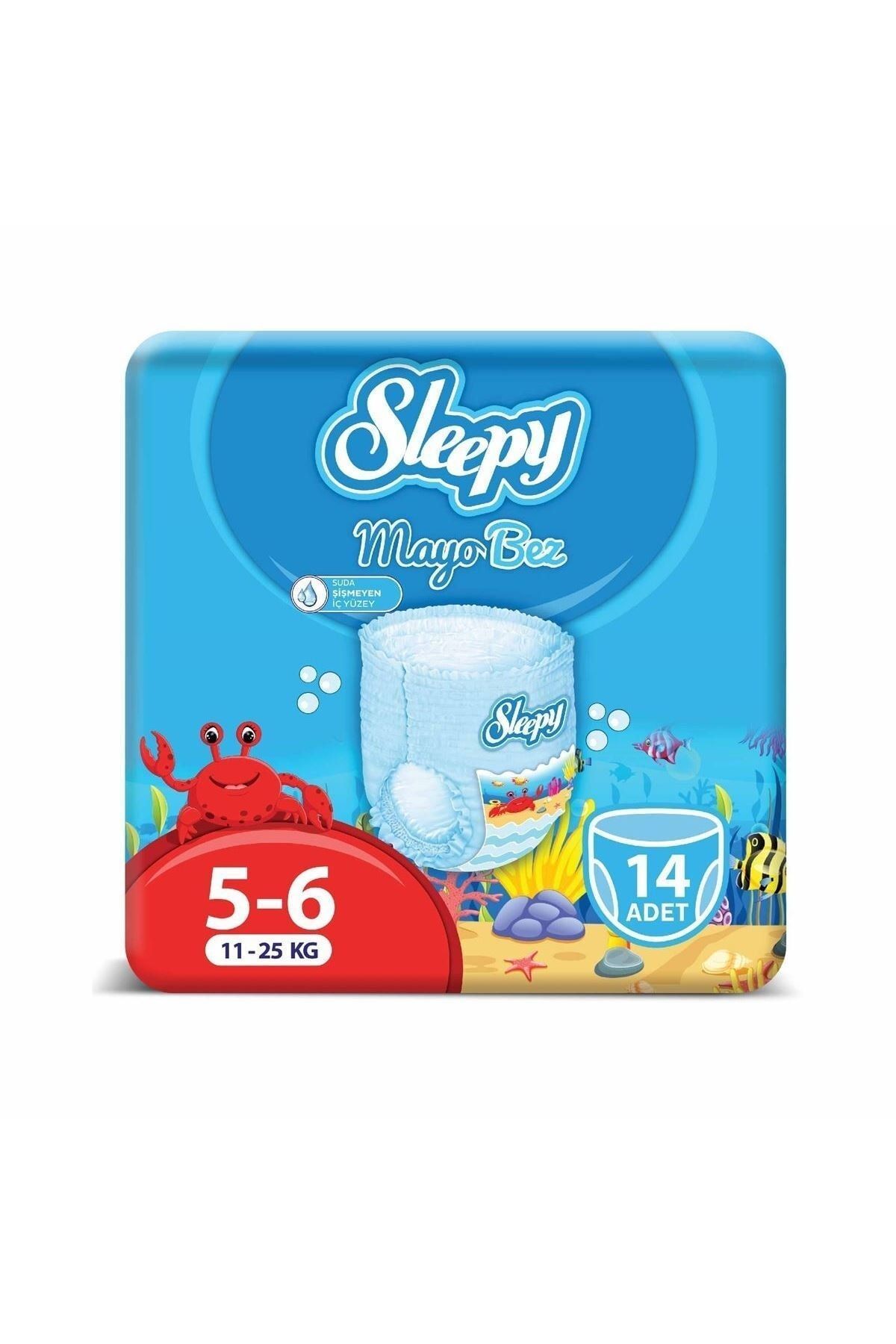 Sleepy 6 Beden Xlarge Mayo Külot Bez 14 Adet 11-25 Kg Sleepy 6 Beden Xlarge Mayo Külot Bez 14 Adet 11-25 Kg