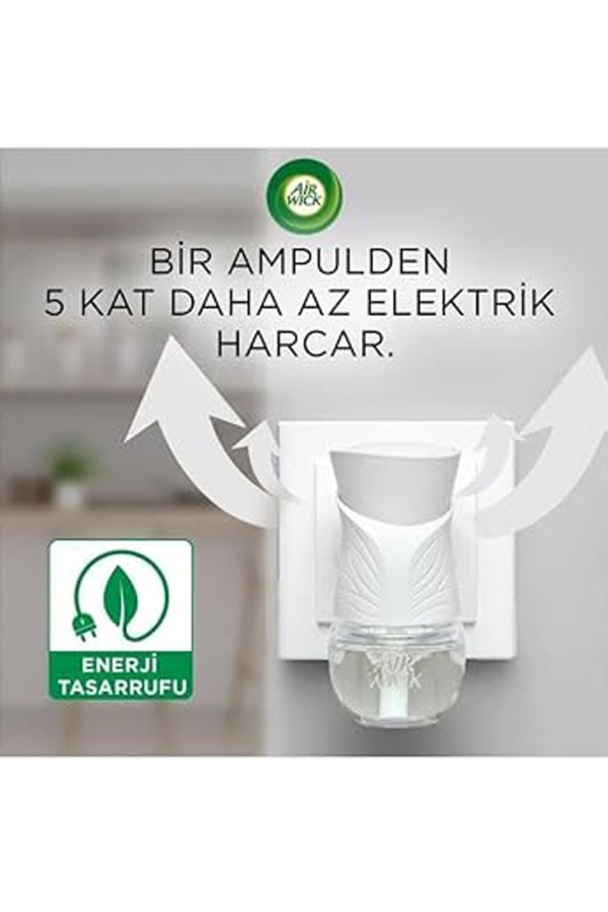 Airwick Elektrikli Oda Kokusu 1 Makine + 1 Yedek Temizlik Esintisi Airwick Elektrikli Oda Kokusu 1 Makine + 1 Yedek Temizlik Esintisi
