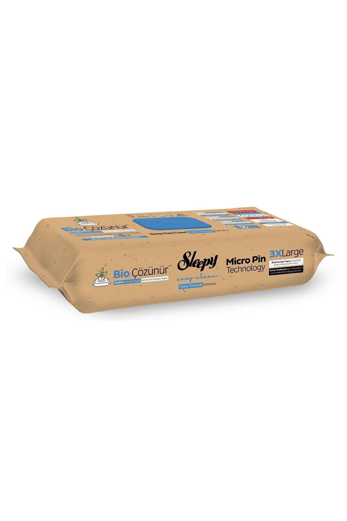 Sleepy Bio Çözünür Yüzey Temizlik Havlusu&mendili Karma Paket 3x50 (150 YAPRAK) Sleepy Bio Çözünür Yüzey Temizlik Havlusu&mendili Karma Paket 3x50 (150 YAPRAK)
