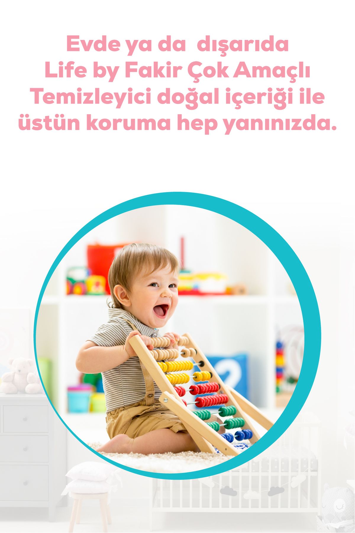 Life by Fakir Bitkisel Çok Amaçlı Temizleyici 475 ml – Bebek Yüzeyleri İçin Güvenli Life by Fakir Bitkisel Çok Amaçlı Temizleyici 475 ml – Bebek Yüzeyleri İçin Güvenli