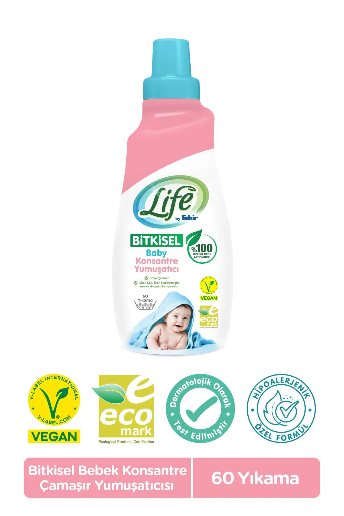 Bitkisel Konsantre Bebek Çamaşır Yumuşatıcısı 1500 ml Bitkisel Konsantre Bebek Çamaşır Yumuşatıcısı 1500 ml