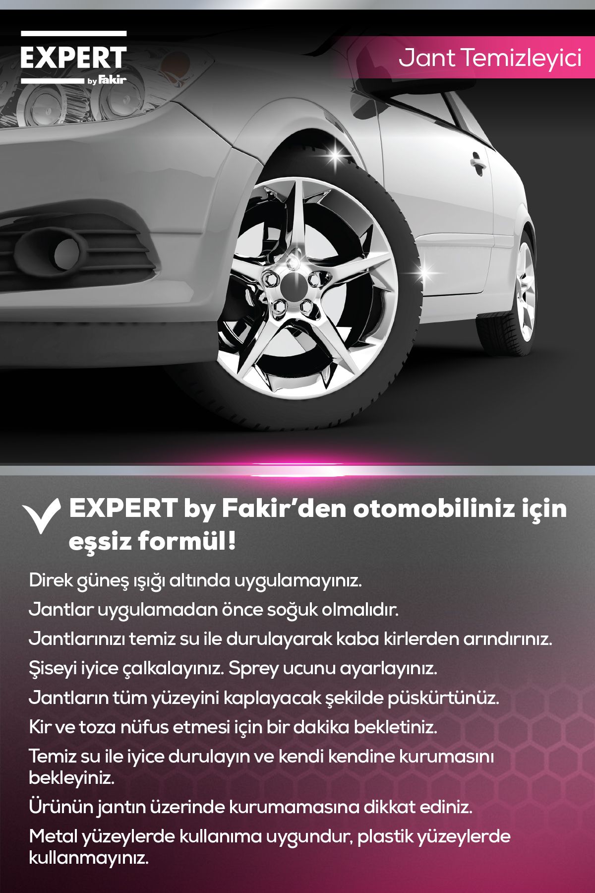 By Fakir Expert Jant Temizleyici 750 ml By Fakir Expert Jant Temizleyici 750 ml