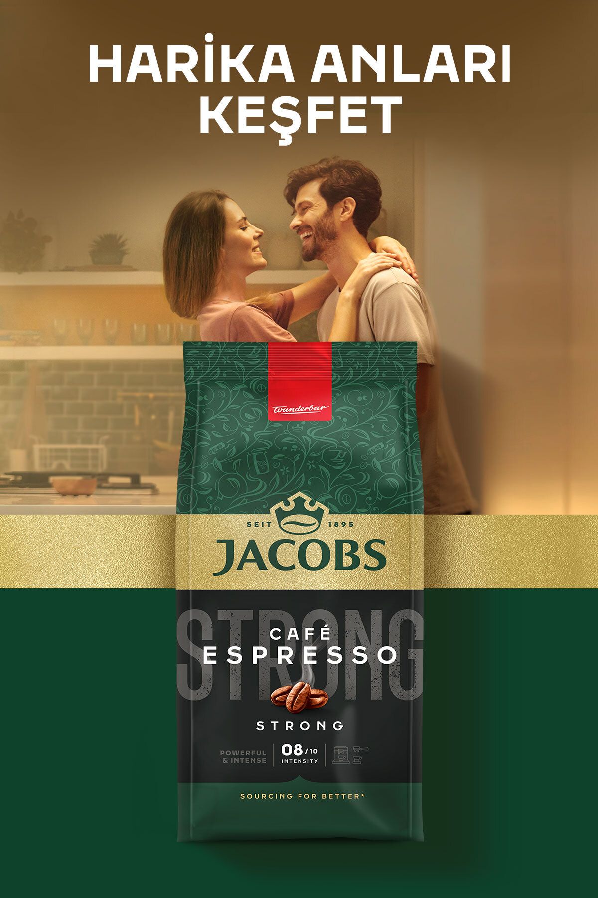 Jacobs Café Espresso Çekirdek Kahve 500 gram Jacobs Café Espresso Çekirdek Kahve 500 gram