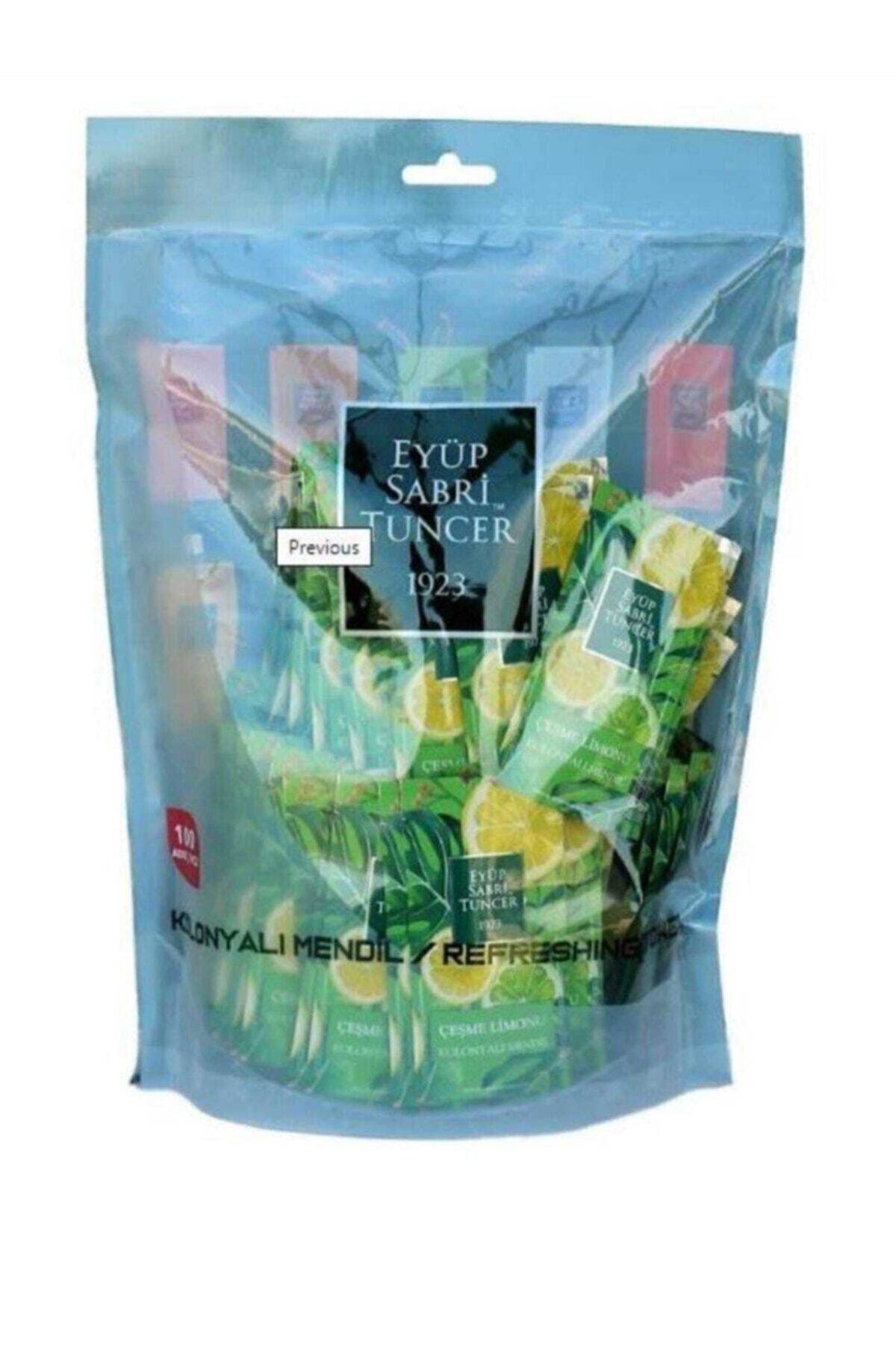 Eyüp Sabri Tuncer Çeşme Limonu Kolonyalı Mendil 150`li (Küçük Boy) Eyüp Sabri Tuncer Çeşme Limonu Kolonyalı Mendil 150`li (Küçük Boy)