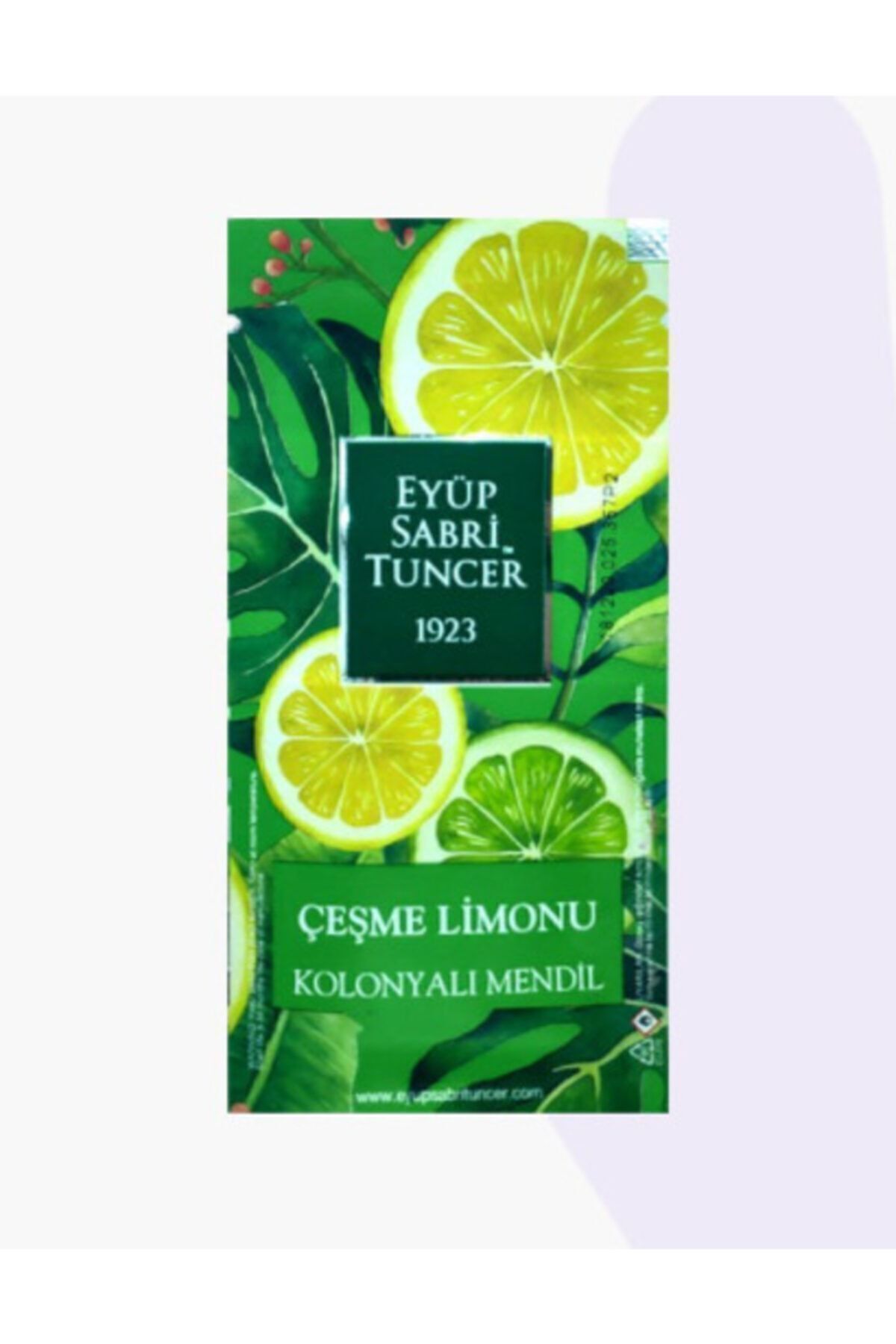 Eyüp Sabri Tuncer Çeşme Limonu Kolonyalı Mendil 150`li (Küçük Boy) Eyüp Sabri Tuncer Çeşme Limonu Kolonyalı Mendil 150`li (Küçük Boy)