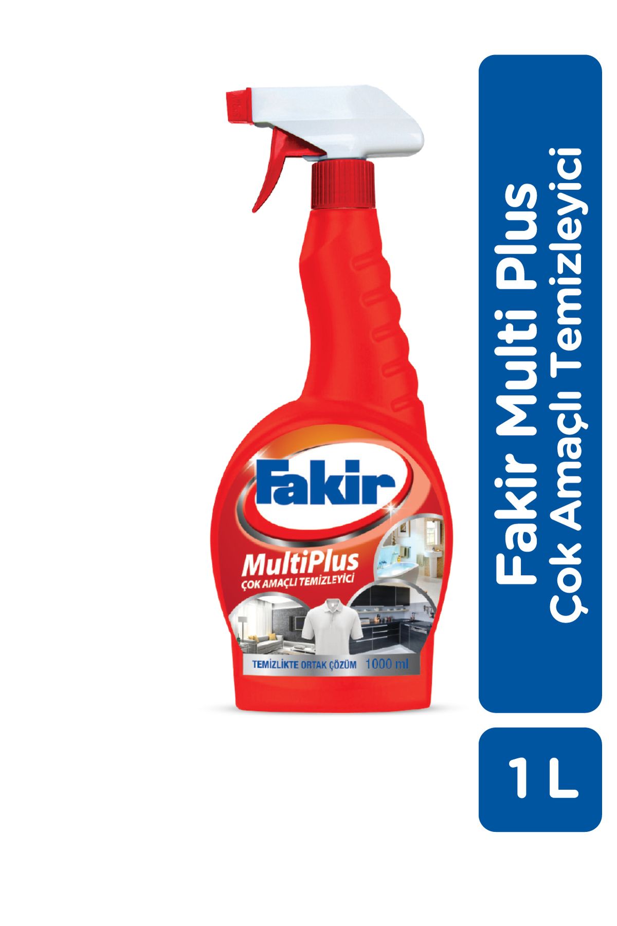 Fakir Çok Amaçlı Temizleyici Sprey 1 L – MultiPlus Serisi, Geniş Yüzey Uyumlu, Hızlı Etki Fakir Çok Amaçlı Temizleyici Sprey 1 L – MultiPlus Serisi, Geniş Yüzey Uyumlu, Hızlı Etki