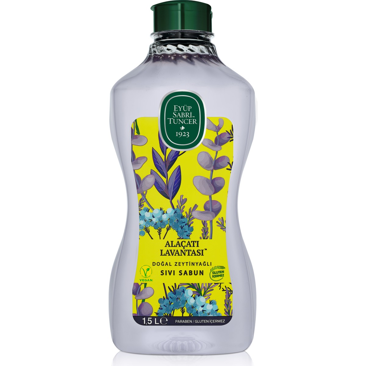 Eyüp Sabri Tuncer Alaçatı Lavanta Sıvı Sabun Pet Şişe 1500ml Eyüp Sabri Tuncer Alaçatı Lavanta Sıvı Sabun Pet Şişe 1500ml