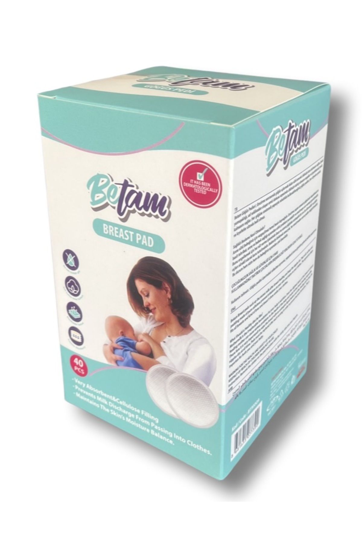 Betam Göğüs Pedi 40`Lı Betam Göğüs Pedi 40`Lı