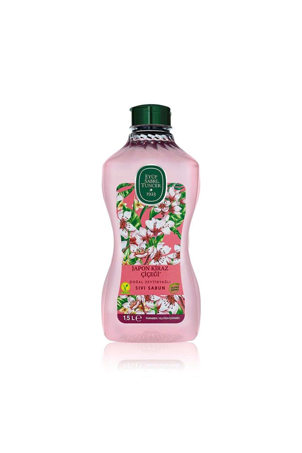Eyüp Sabri Tuncer Japon Kiraz Çiçeği 1.5lt Sıvı Sabun Doğal Zeytinyağlı,japon Eyüp Sabri Tuncer Japon Kiraz Çiçeği 1.5lt Sıvı Sabun Doğal Zeytinyağlı,japon