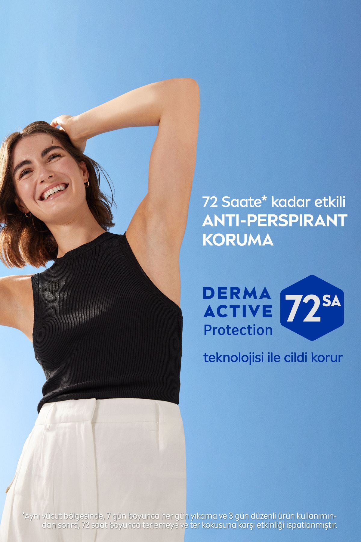 Nivea Kadın Sprey Deodorant Black&White Invisible Clear 150ml, 72 Saat Anti-perspirant Ter Koruması Nivea Kadın Sprey Deodorant Black&White Invisible Clear 150ml, 72 Saat Anti-perspirant Ter Koruması