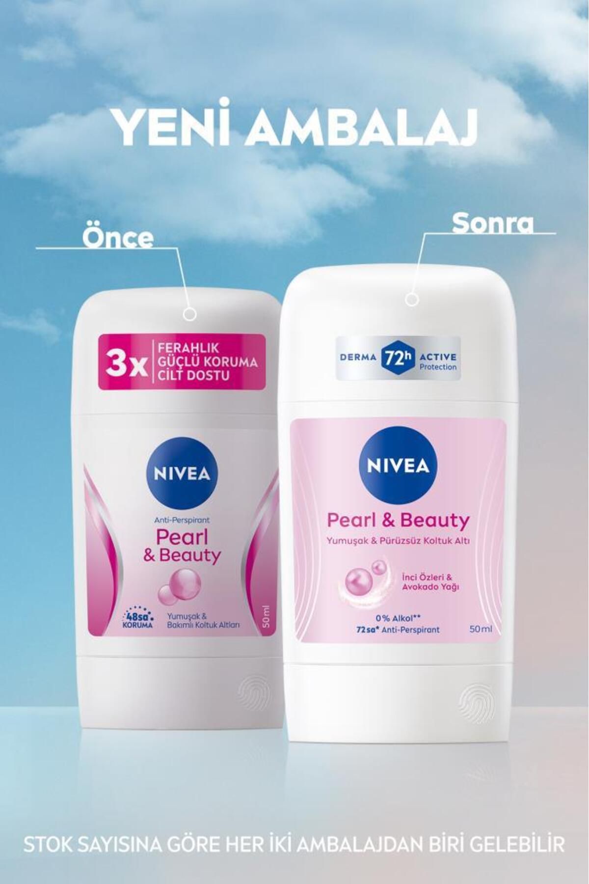 Nivea Pearl Beauty Stick 50 ml Nivea Pearl Beauty Stick 50 ml