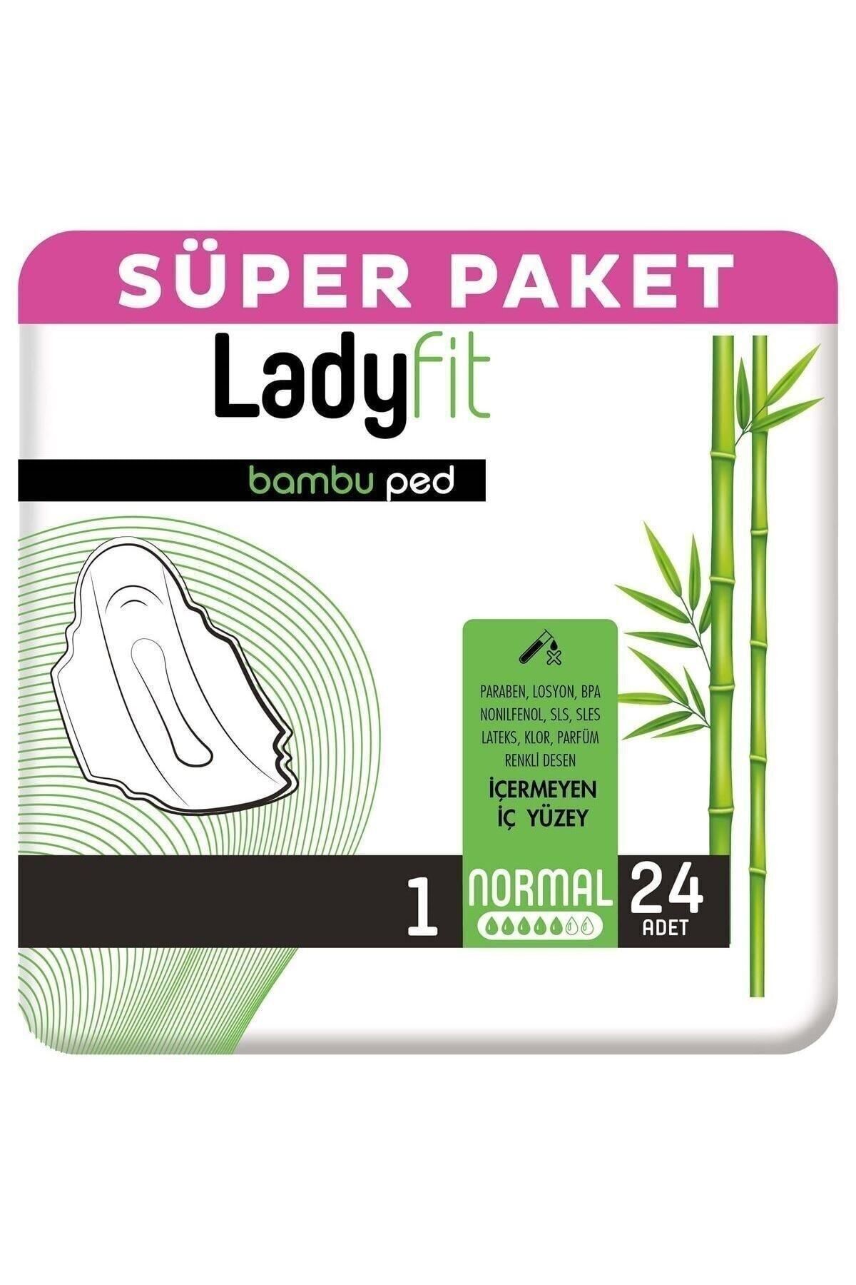 Ladyfit Bambu Hijyenik Ped Normal 24`lü Ladyfit Bambu Hijyenik Ped Normal 24`lü