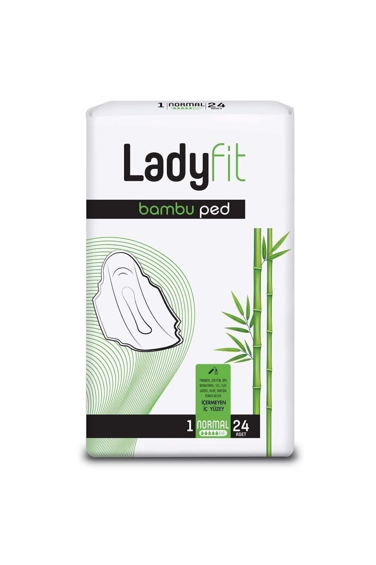 Ladyfit Bambu Hijyenik Ped Normal 24`lü Ladyfit Bambu Hijyenik Ped Normal 24`lü