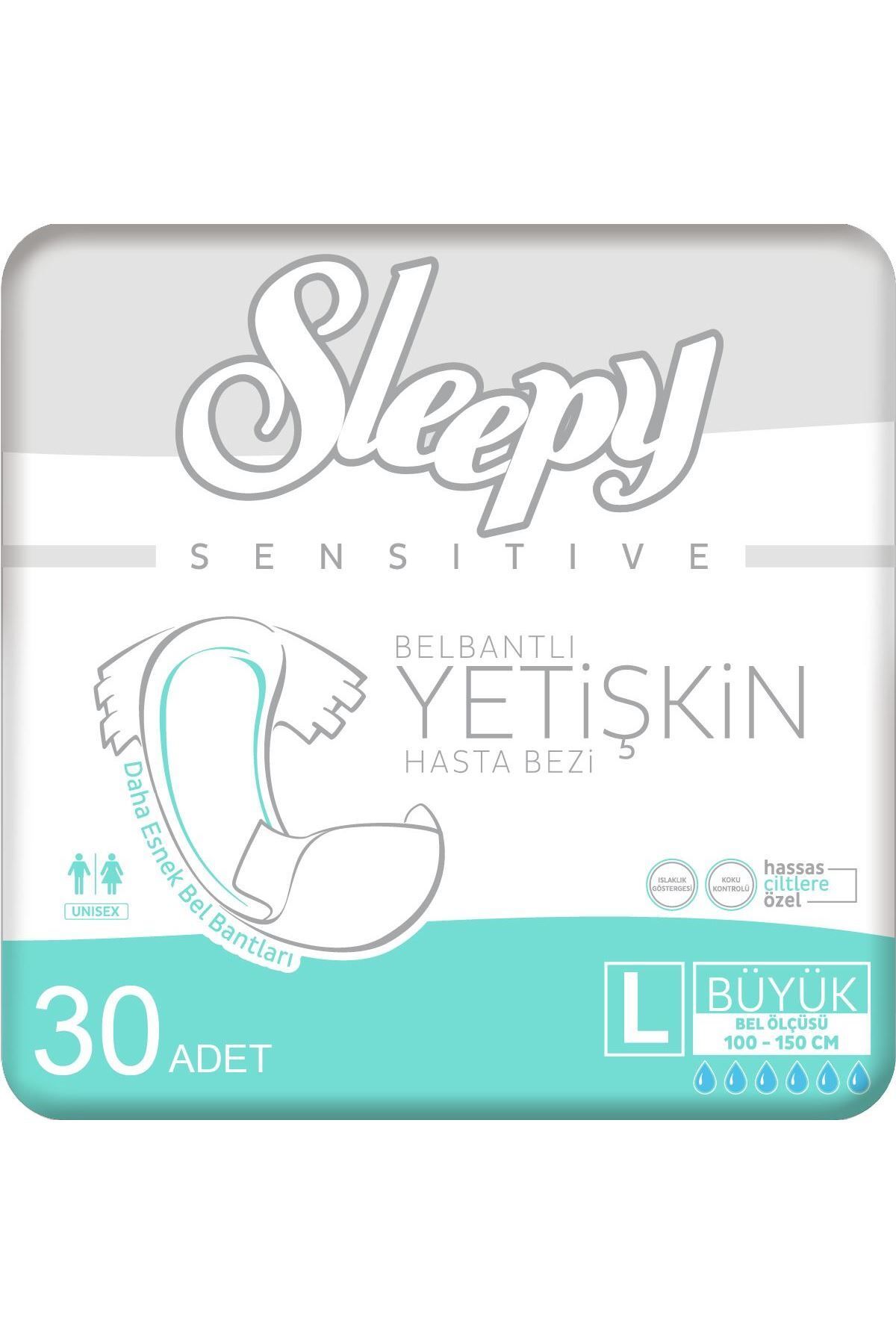 Sleepy Large Yetişkin Hasta Bezi 30 Adet Sleepy Large Yetişkin Hasta Bezi 30 Adet