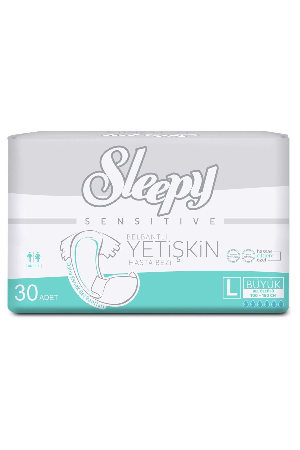 Sleepy Large Yetişkin Hasta Bezi 30 Adet Sleepy Large Yetişkin Hasta Bezi 30 Adet