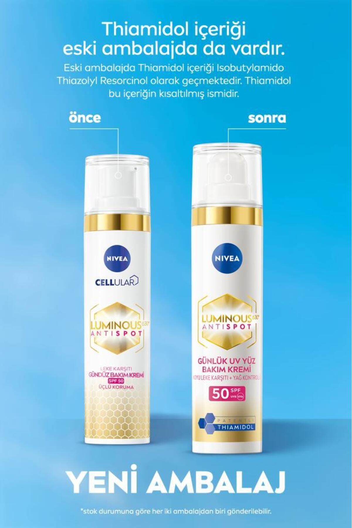 Luminous630 Thiamidol Etkili Leke Karşıtı Gündüz Yüz Kremi 40ml, Spf50 Uv Koruma, Hyaluronik Asit Luminous630 Thiamidol Etkili Leke Karşıtı Gündüz Yüz Kremi 40ml, Spf50 Uv Koruma, Hyaluronik Asit