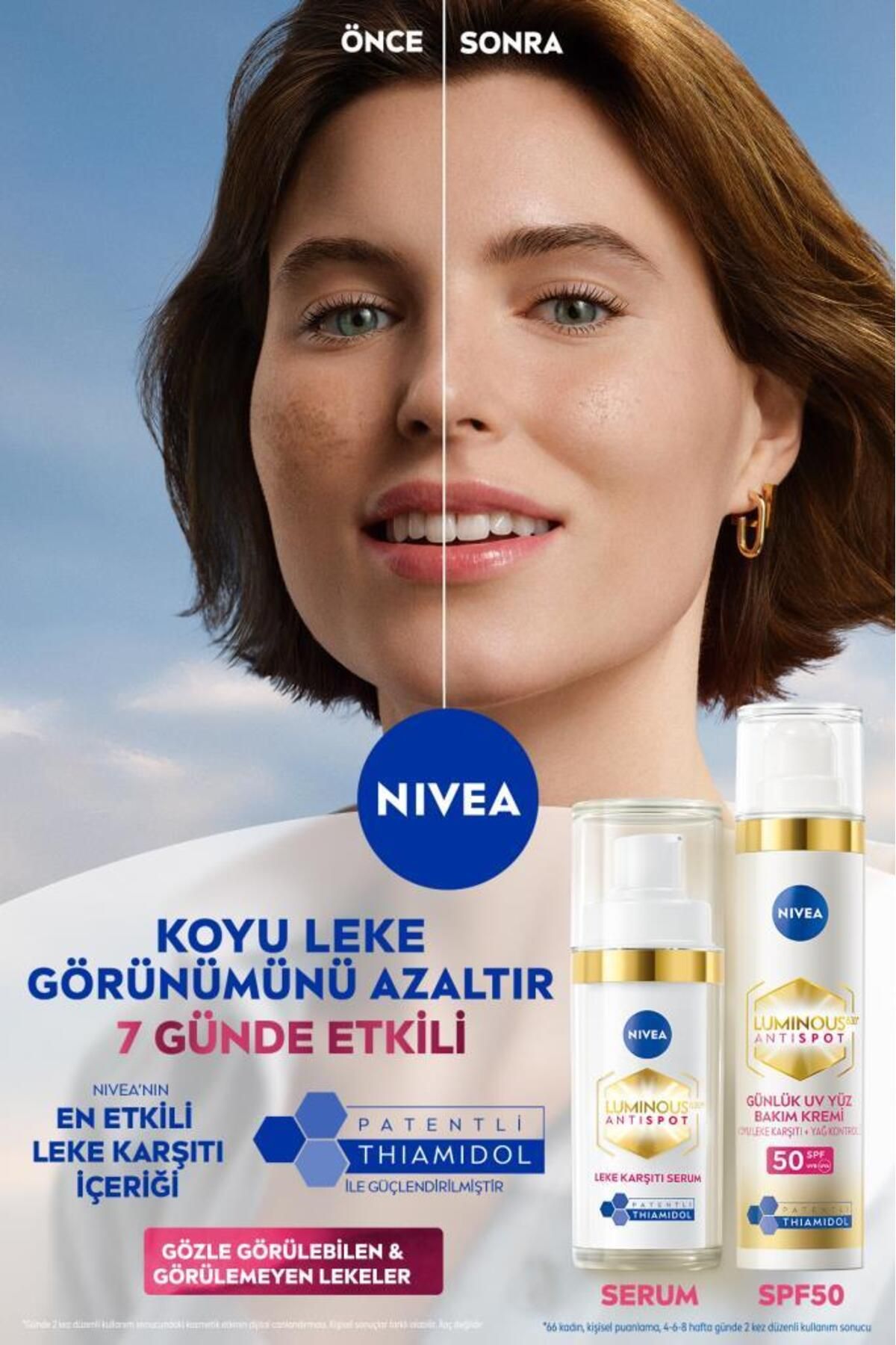 Luminous630 Thiamidol Etkili Leke Karşıtı Gündüz Yüz Kremi 40ml, Spf50 Uv Koruma, Hyaluronik Asit Luminous630 Thiamidol Etkili Leke Karşıtı Gündüz Yüz Kremi 40ml, Spf50 Uv Koruma, Hyaluronik Asit