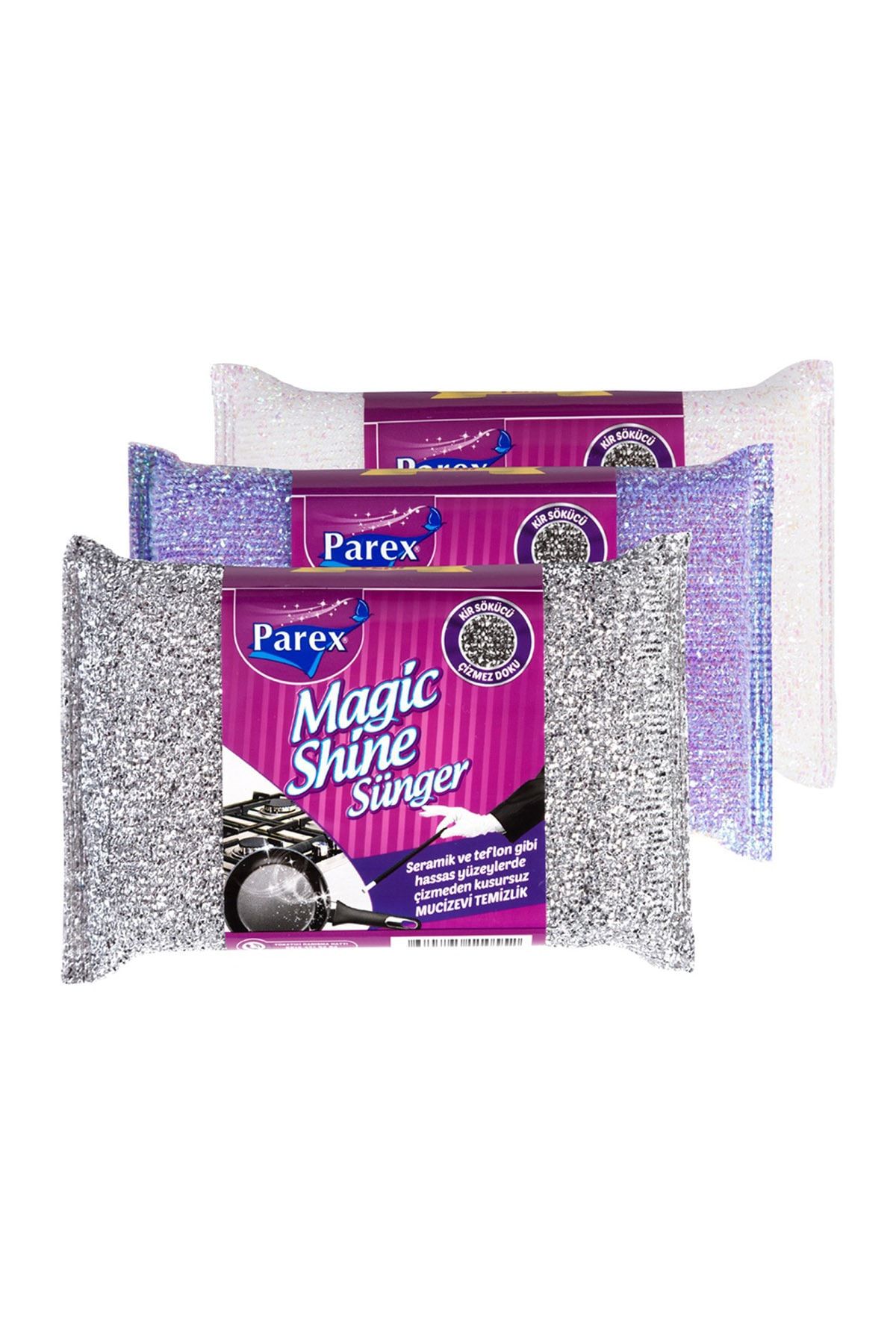 Magic Shine Sünger 3`lü Eko Paket Magic Shine Sünger 3`lü Eko Paket