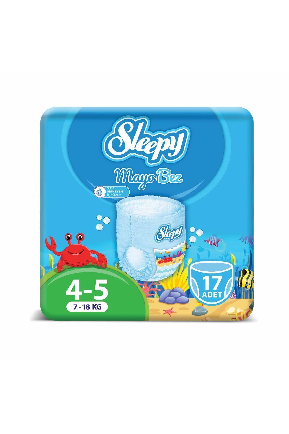Sleepy Mayo Külot Bez 5 Beden Junior 17 Adet 7-18 Kg Sleepy Mayo Külot Bez 5 Beden Junior 17 Adet 7-18 Kg