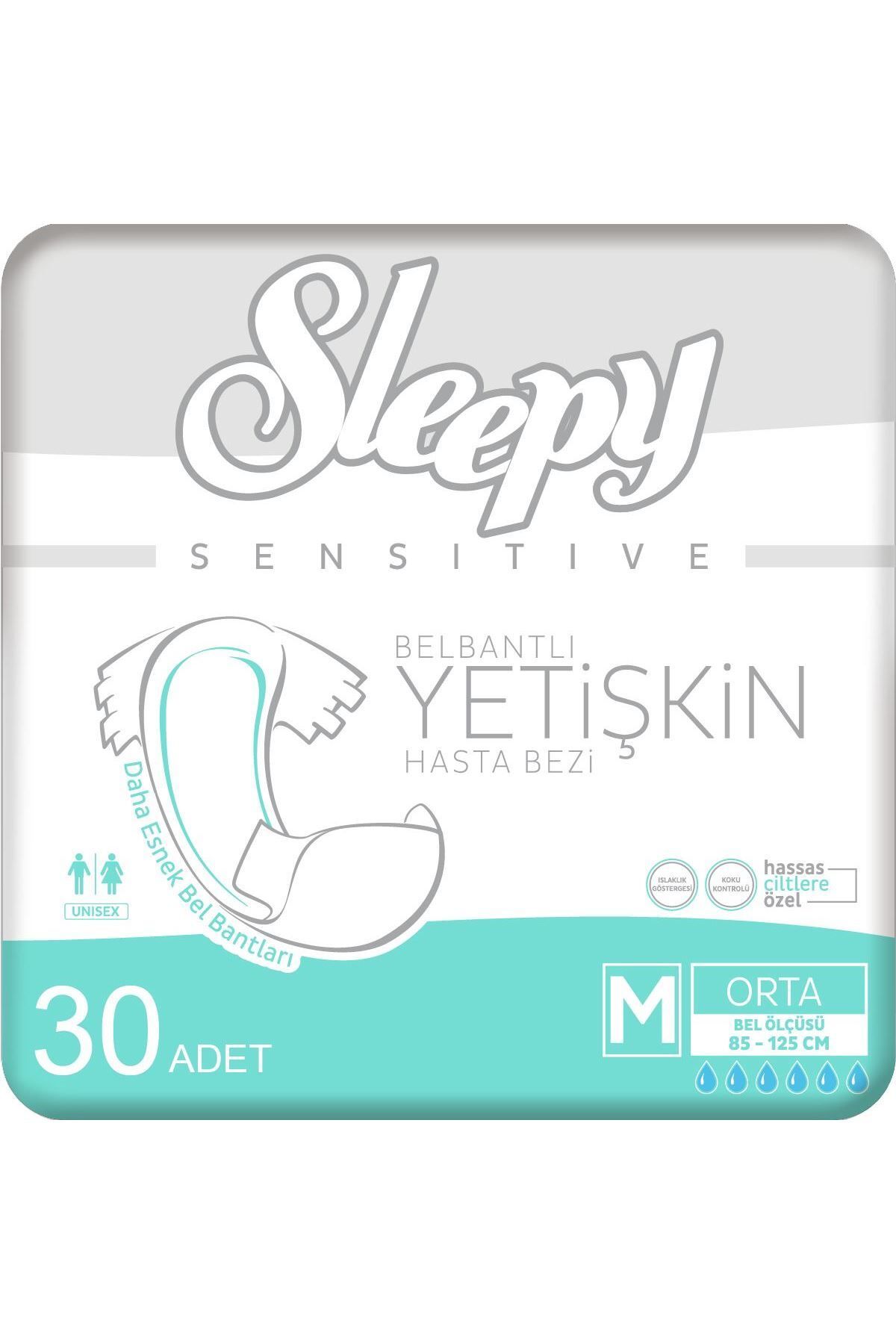 Sleepy Medium Yetişkin Hasta Bezi 30 Adet Sleepy Medium Yetişkin Hasta Bezi 30 Adet