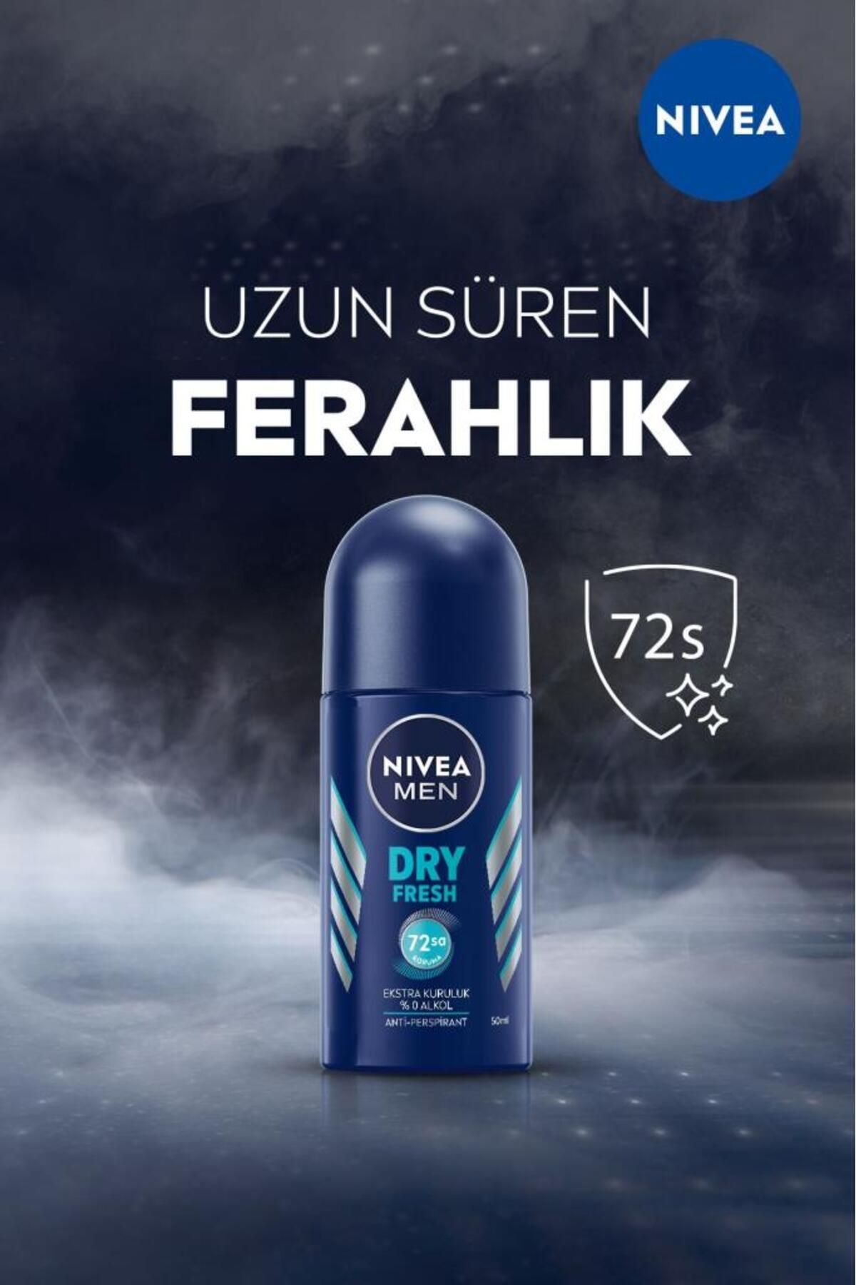 Nivea Men Dry Fresh Erkek Roll On 50 ml Nivea Men Dry Fresh Erkek Roll On 50 ml