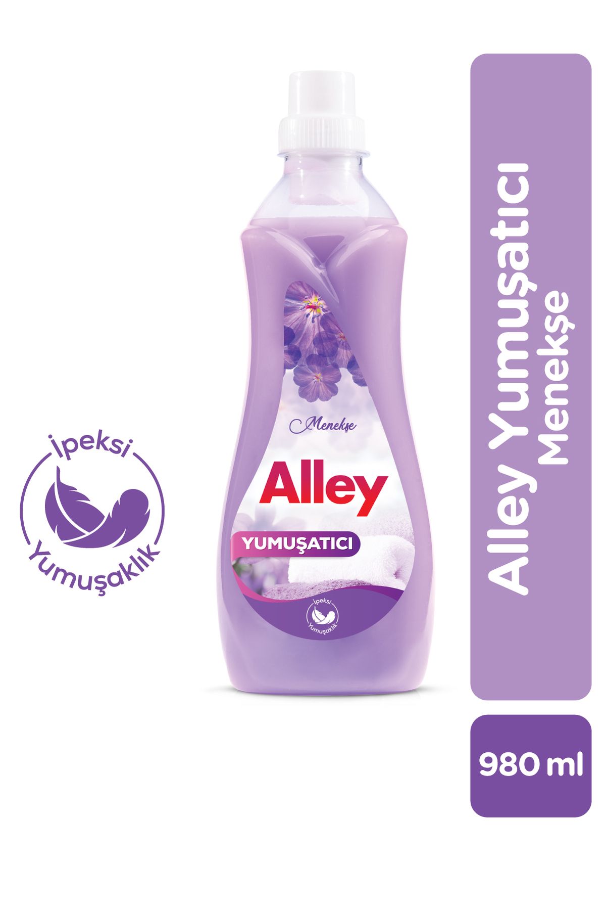 Menekşe Kokulu Çamaşır Yumuşatıcı 980 ml – İpeksi Yumuşaklık ve Kalıcı Ferahlık Menekşe Kokulu Çamaşır Yumuşatıcı 980 ml – İpeksi Yumuşaklık ve Kalıcı Ferahlık