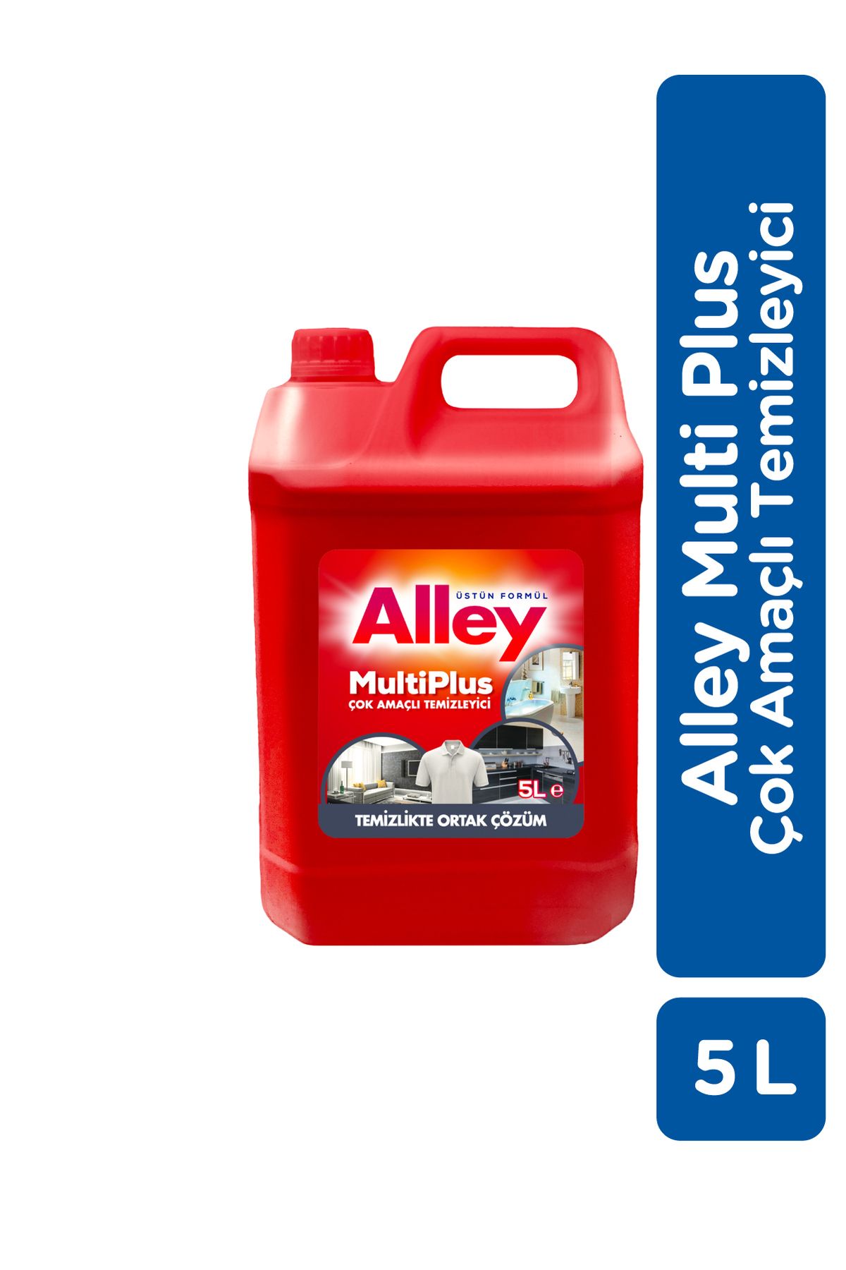 MultiPlus Çok Amaçlı Temizleyici 5 L – Üstün Formül, Geniş Yüzey Uyumlu, Ekonomik Boy MultiPlus Çok Amaçlı Temizleyici 5 L – Üstün Formül, Geniş Yüzey Uyumlu, Ekonomik Boy