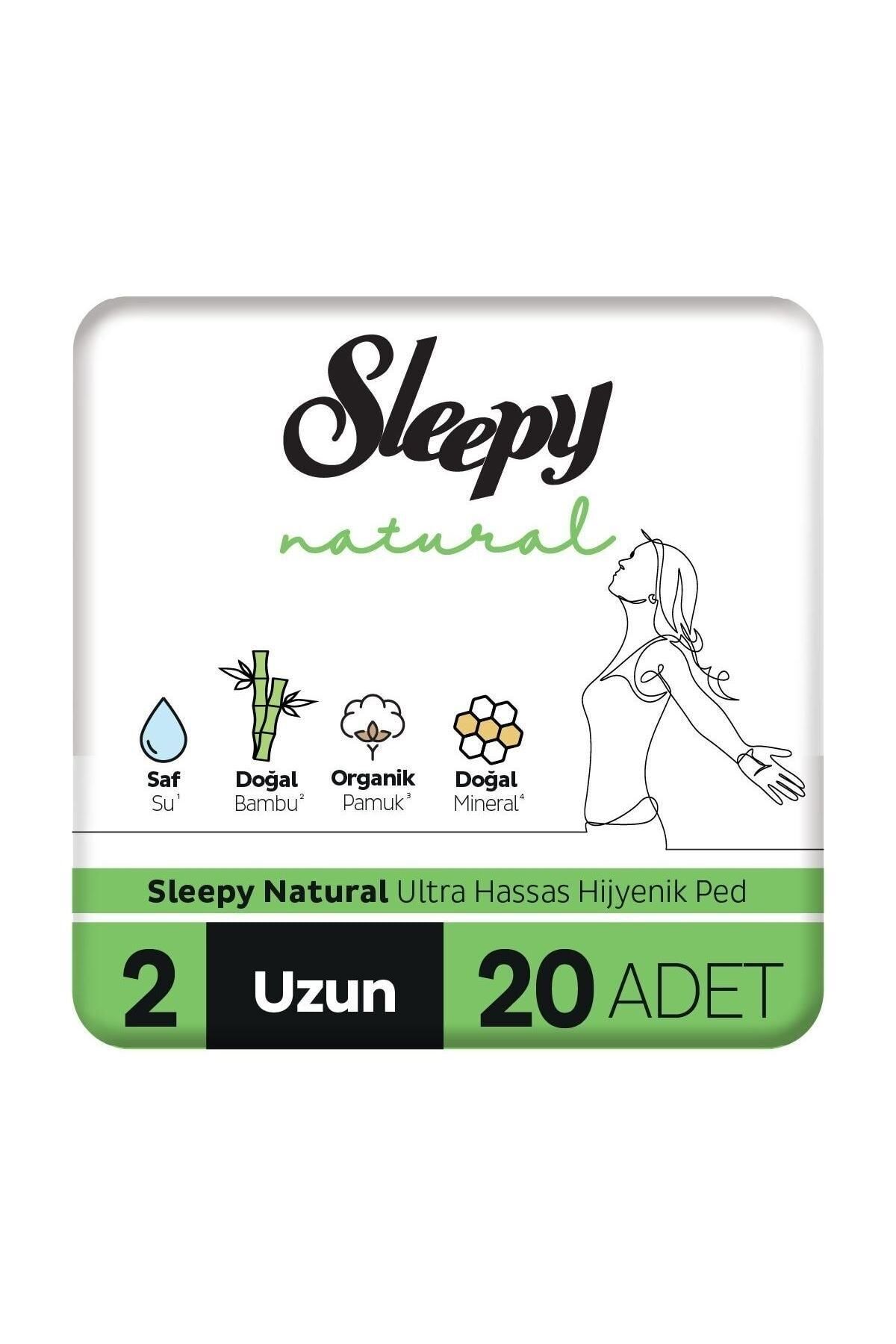 Sleepy Natural Ultra Hassas Hijyenik Ped Uzun 20 Adet Ped Sleepy Natural Ultra Hassas Hijyenik Ped Uzun 20 Adet Ped