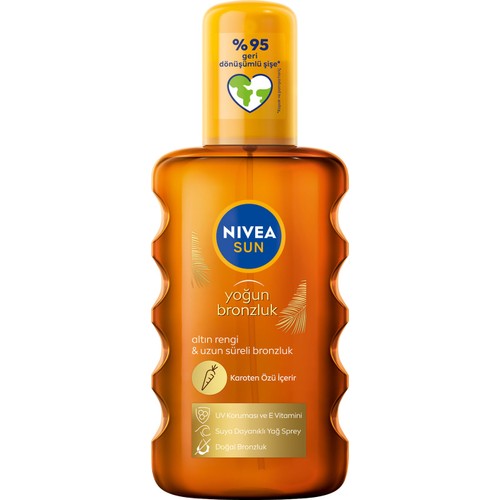 Nivea Sun Karoten Güneş Yağı 200 ml Nivea Sun Karoten Güneş Yağı 200 ml