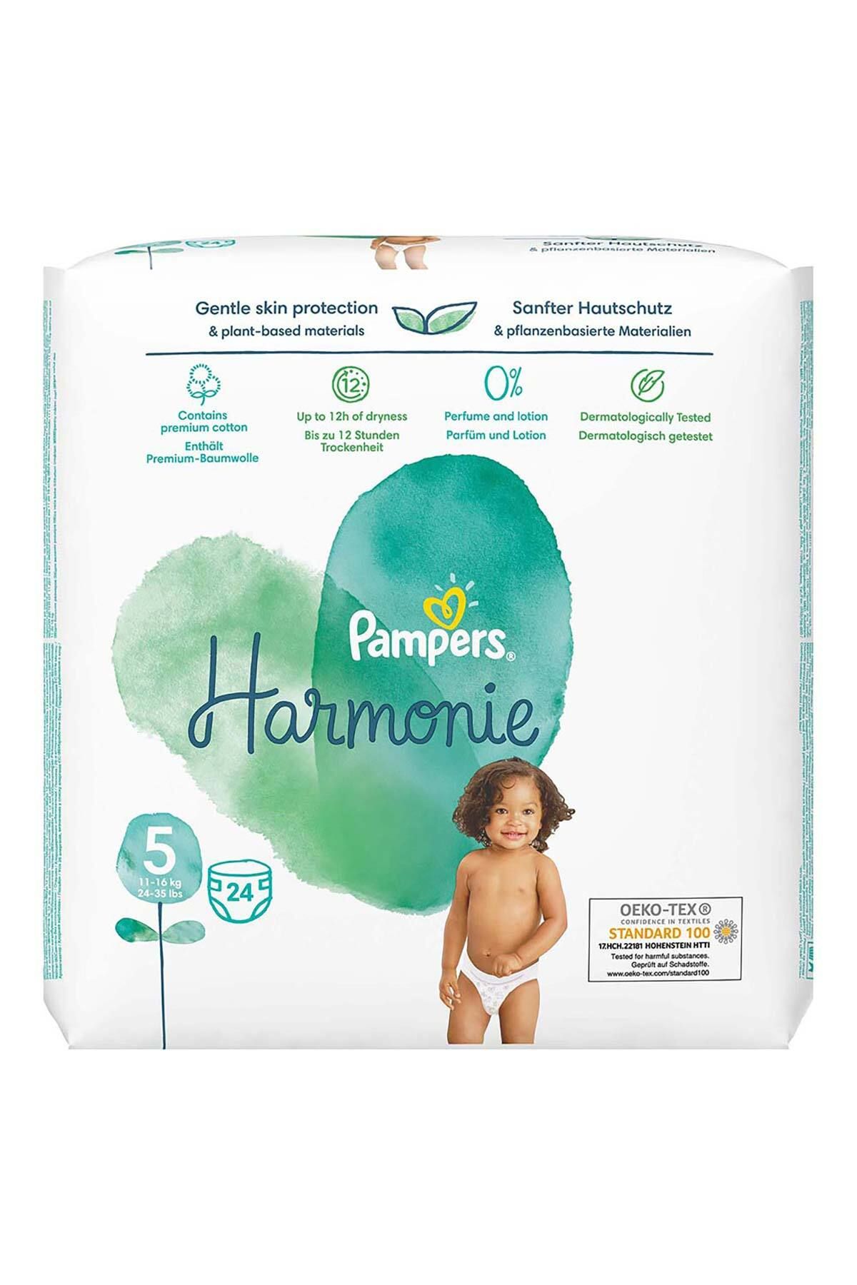 Pampers Harmonie Bebek Bezi İkiz Paket 5 Beden 24’LÜ Pampers Harmonie Bebek Bezi İkiz Paket 5 Beden 24’LÜ