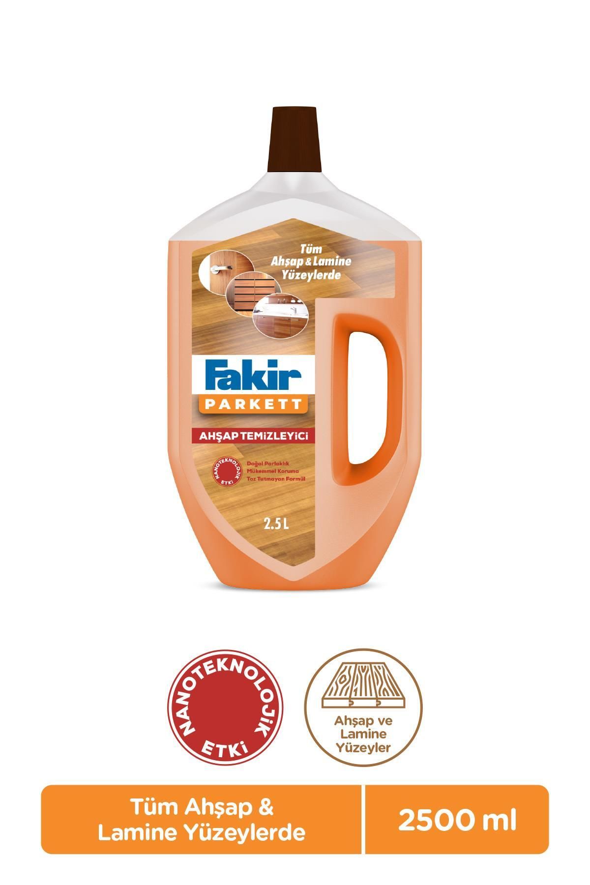 Fakir Parkett Nano Teknolojili Ahşap Temizleyici 2.5L Fakir Parkett Nano Teknolojili Ahşap Temizleyici 2.5L