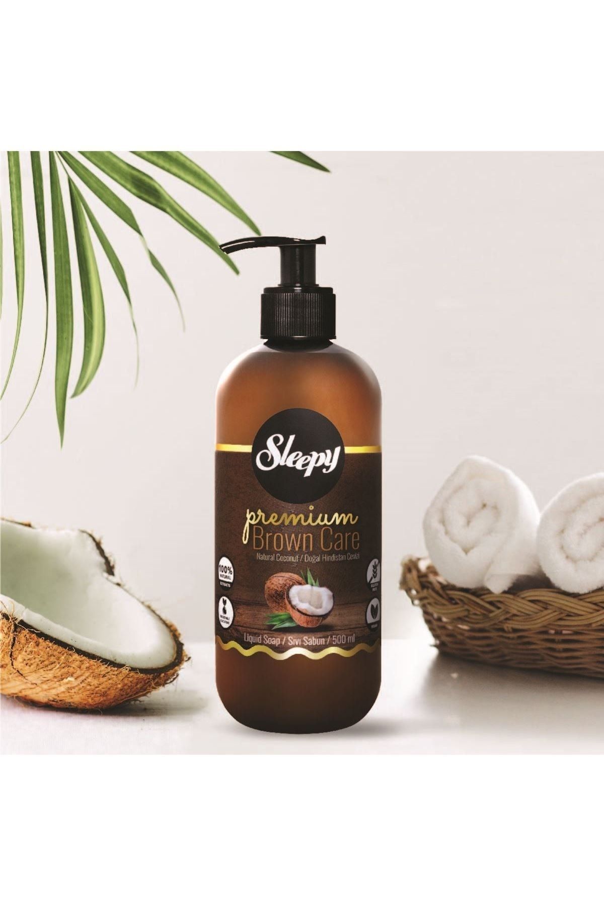 Sleepy Premium Brown Care Sıvı Sabun 500 Ml Sleepy Premium Brown Care Sıvı Sabun 500 Ml