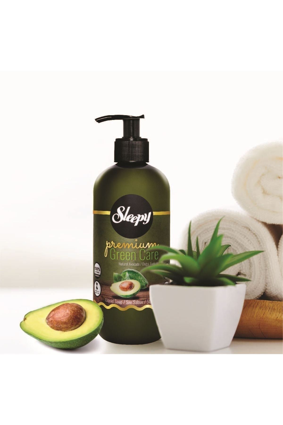 Sleepy Premium Green Care Doğal Aloe Vera Sıvı Sabun 500 Ml Sleepy Premium Green Care Doğal Aloe Vera Sıvı Sabun 500 Ml