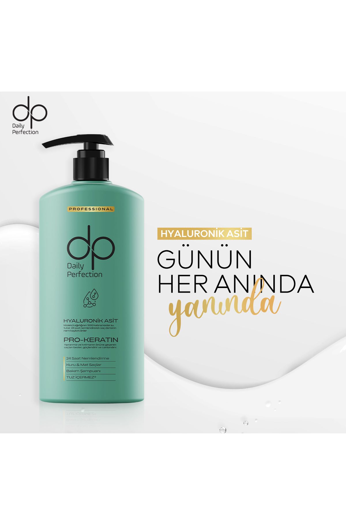 Dp Daily Perfection Şampuan Hyaluronik Asit 425 ml Dp Daily Perfection Şampuan Hyaluronik Asit 425 ml
