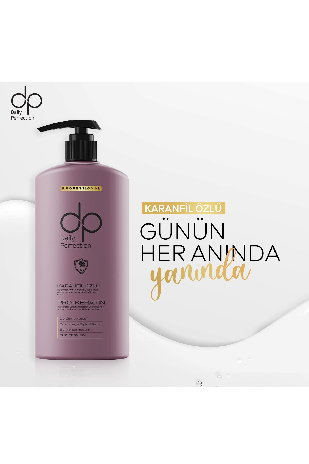 Dp Daily Perfection Şampuan Karanfil Özlü 425 ml Dp Daily Perfection Şampuan Karanfil Özlü 425 ml
