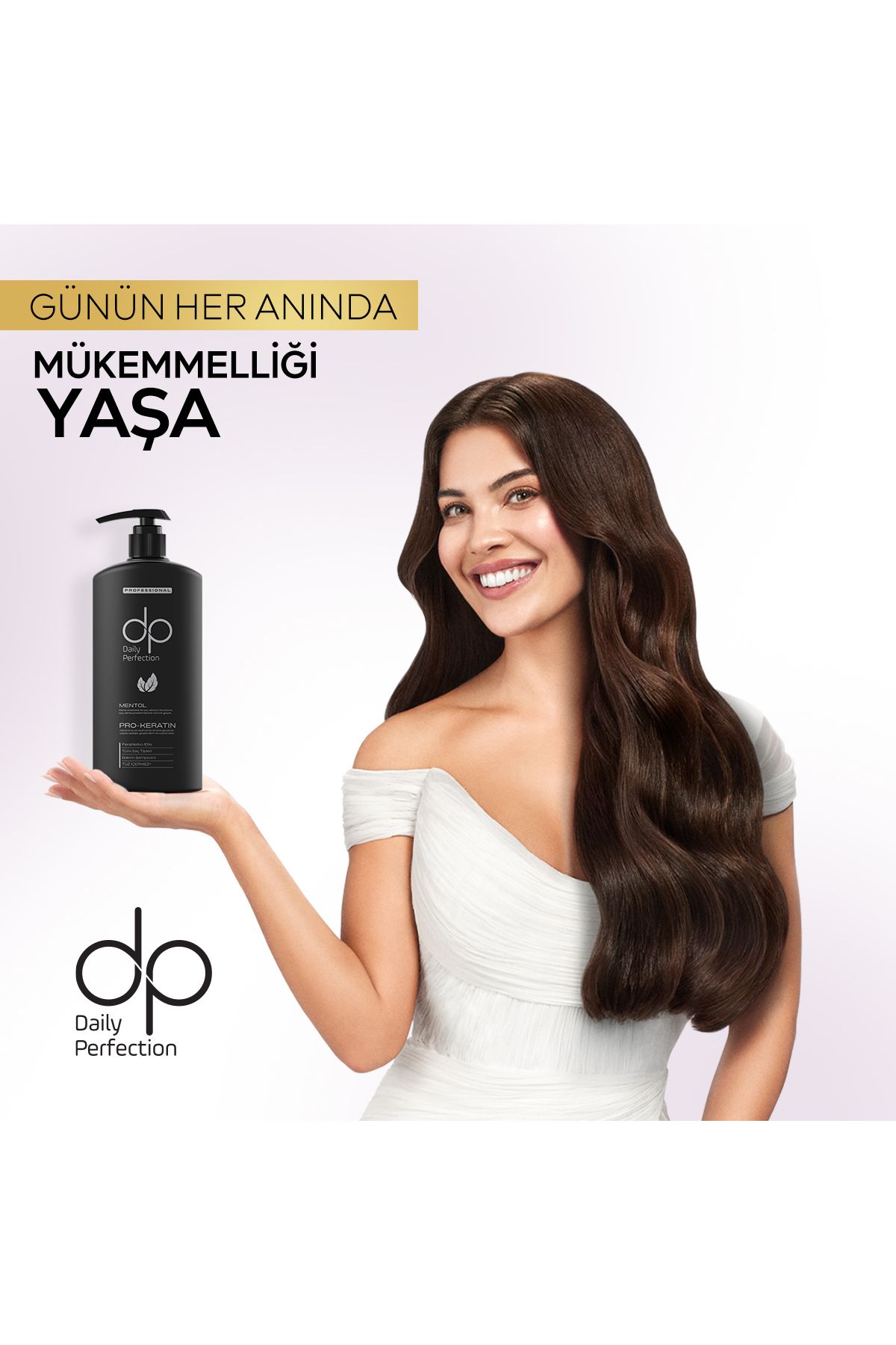 Dp Daily Perfection Şampuan Mentol 425 ml Dp Daily Perfection Şampuan Mentol 425 ml