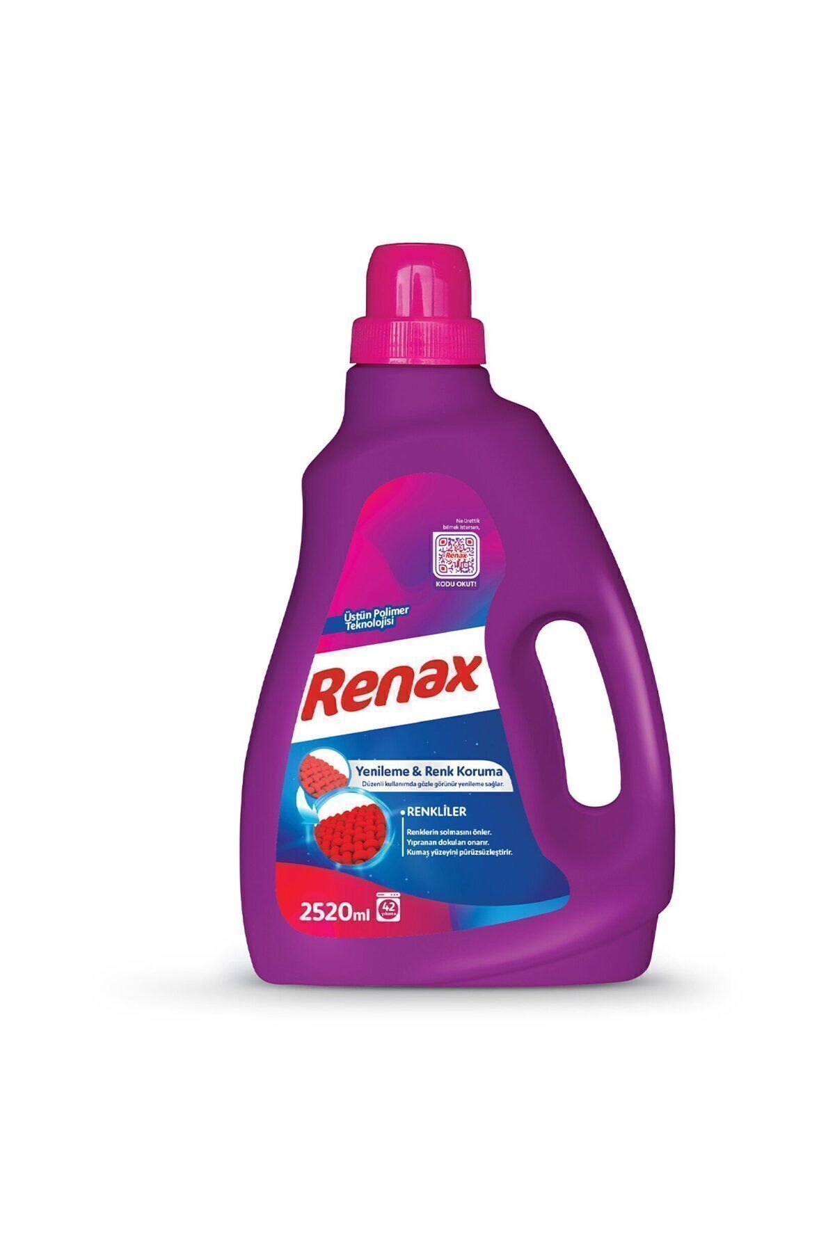 Renax Sıvı Çamaşır Deterjanı Renkliler 2520 ml Renax Sıvı Çamaşır Deterjanı Renkliler 2520 ml