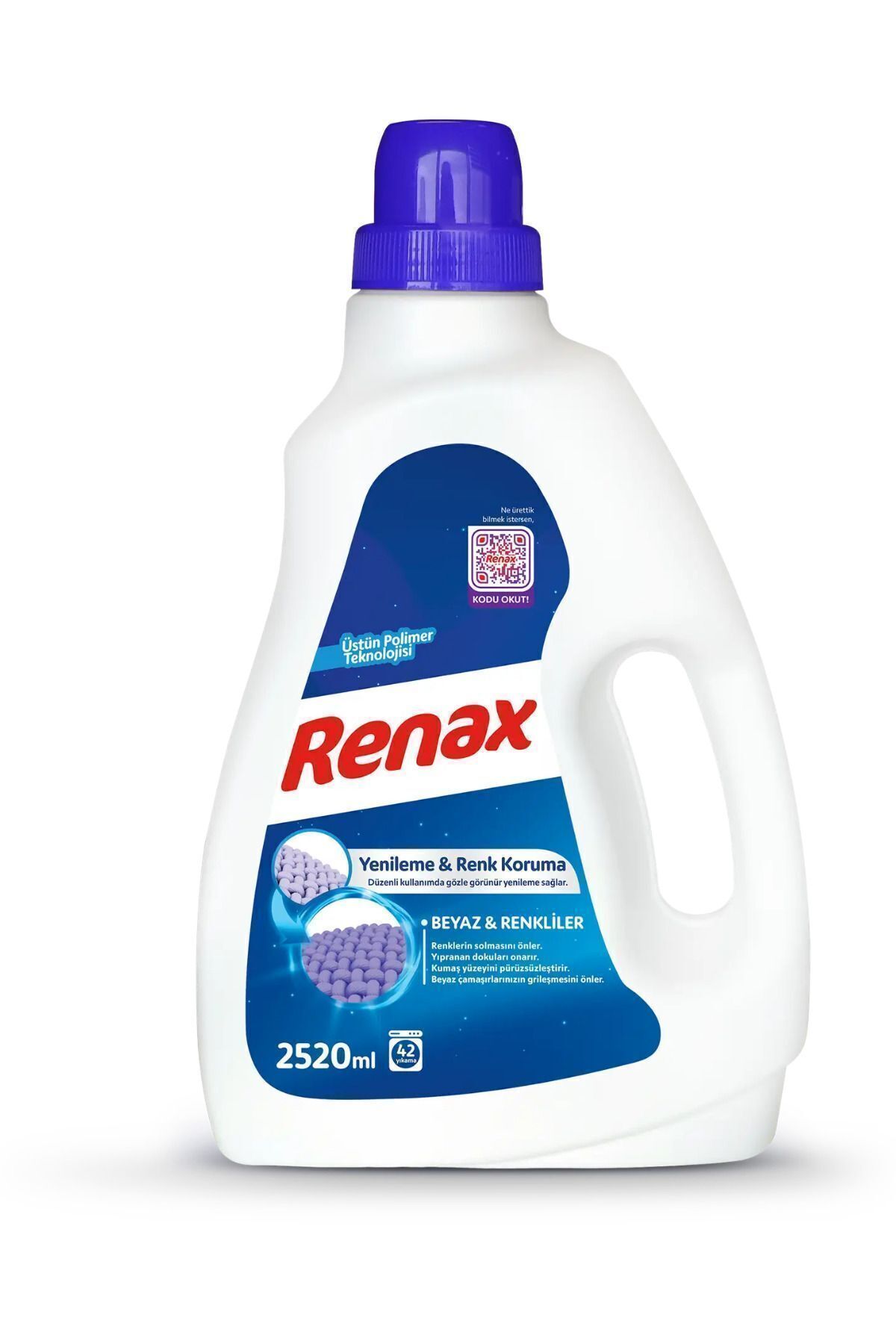 Renax Sıvı Çamaşır Deterjanı Renkliler Ve Beyazlar Için 2520 ml Renax Sıvı Çamaşır Deterjanı Renkliler Ve Beyazlar Için 2520 ml