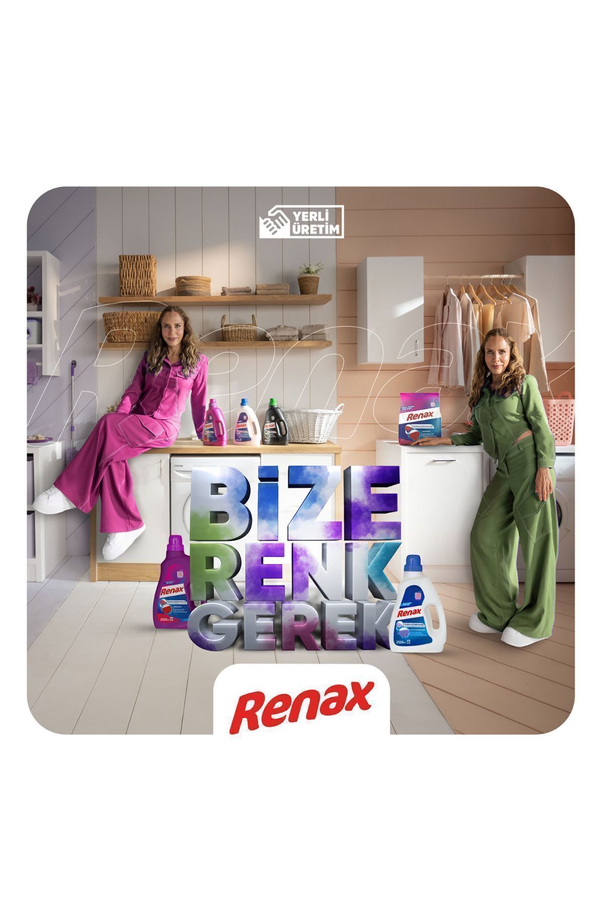 Renax Sıvı Çamaşır Deterjanı Renkliler Ve Beyazlar Için 2520 ml Renax Sıvı Çamaşır Deterjanı Renkliler Ve Beyazlar Için 2520 ml