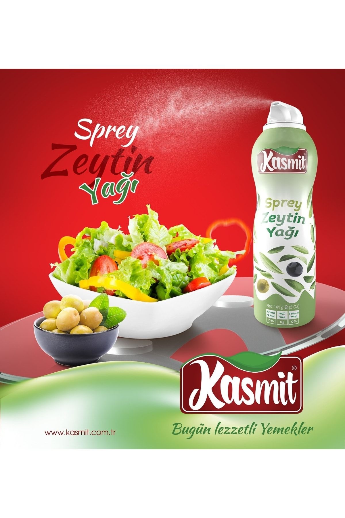 Kasmit Sprey Yağ Zeytinyağı Kasmit Sprey Yağ Zeytinyağı