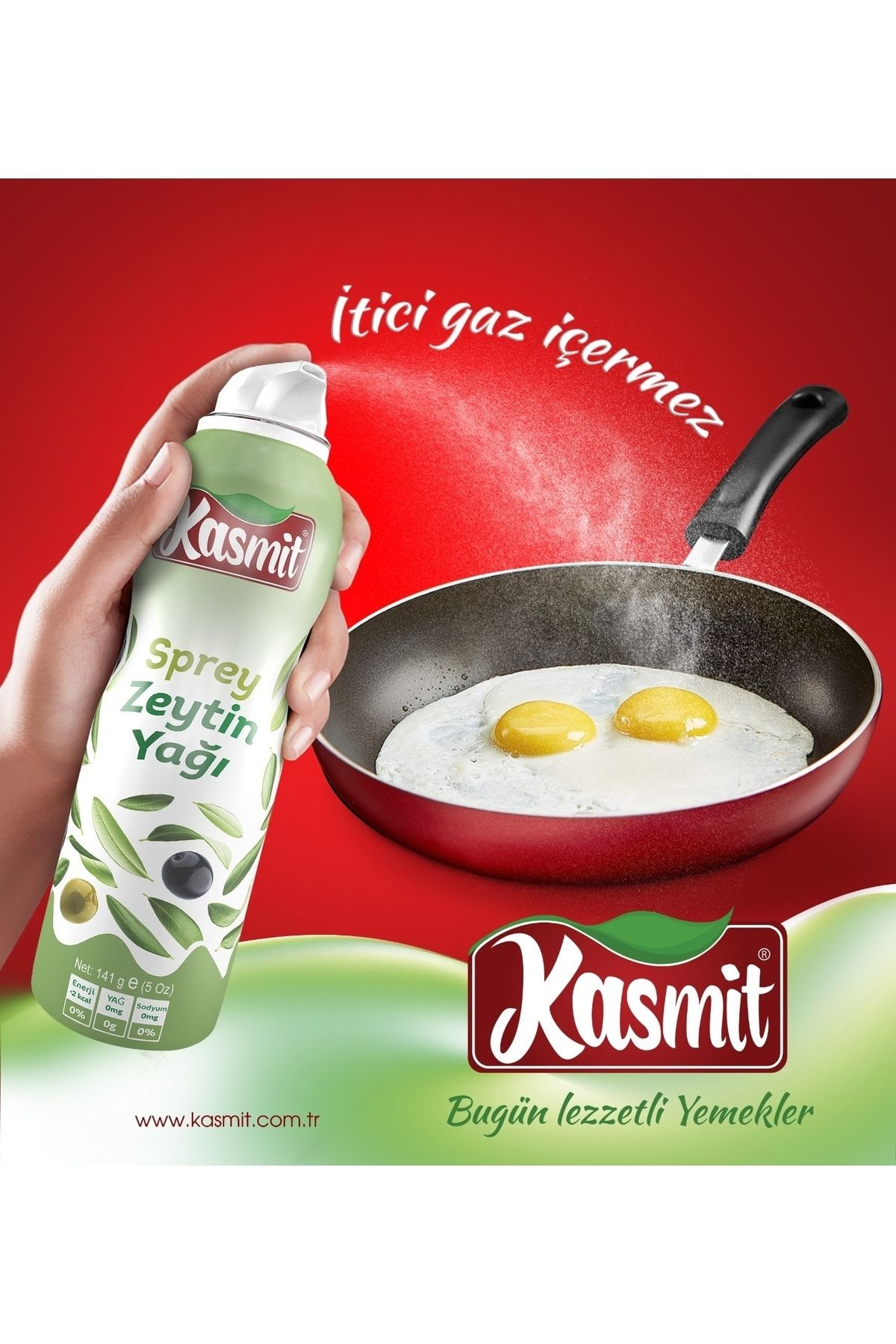 Kasmit Sprey Yağ Zeytinyağı Kasmit Sprey Yağ Zeytinyağı