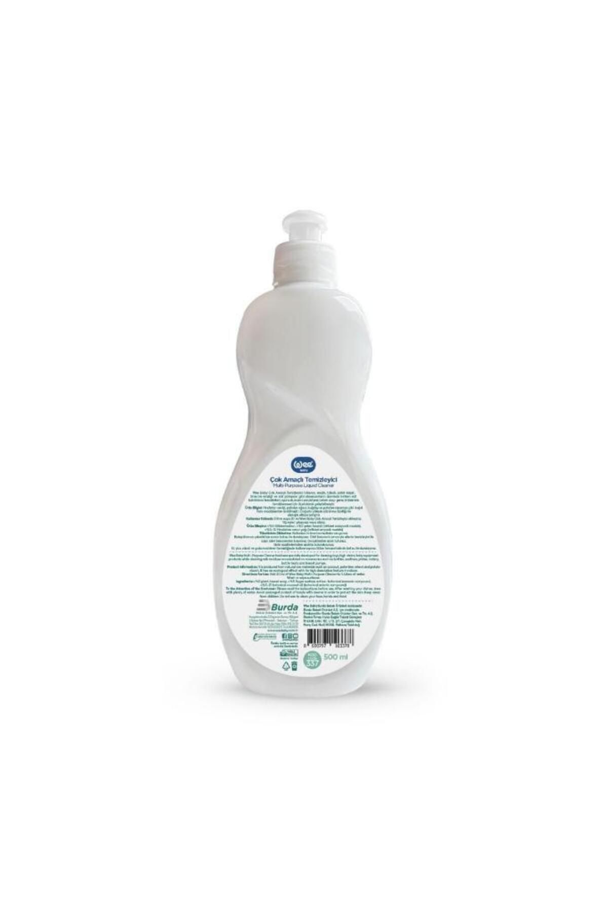 Wee Baby Vegan Çok Amaçlı Temizleyici 500 ml (%100 DOĞAL ÖZLÜ) Wee Baby Vegan Çok Amaçlı Temizleyici 500 ml (%100 DOĞAL ÖZLÜ)