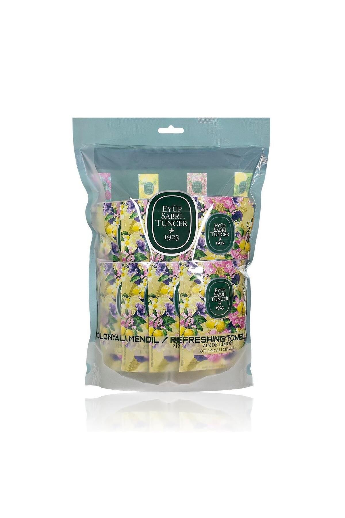 Eyüp Sabri Tuncer Verbena & Zinde Limon Kolonyalı Mendil 50`li (BÜYÜK BOY) Eyüp Sabri Tuncer Verbena & Zinde Limon Kolonyalı Mendil 50`li (BÜYÜK BOY)