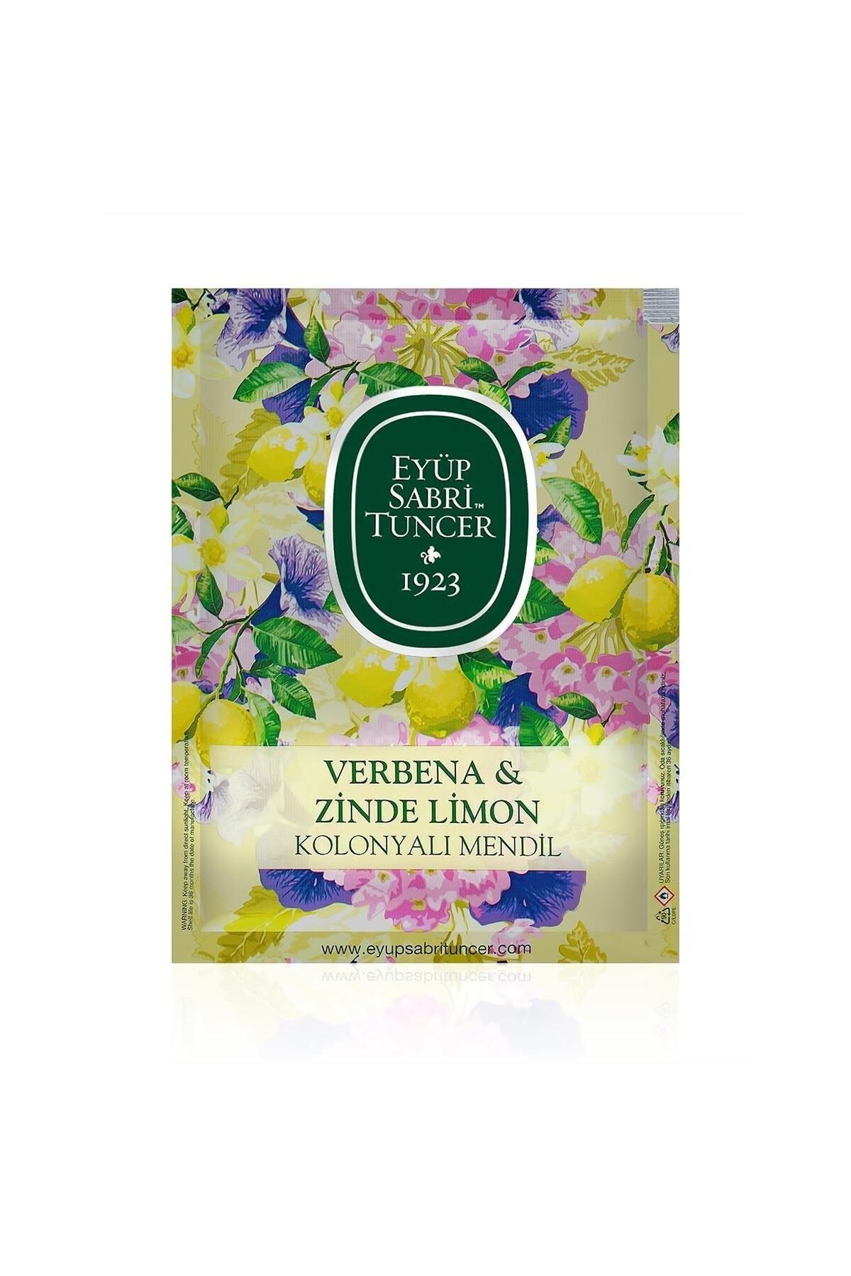Eyüp Sabri Tuncer Verbena & Zinde Limon Kolonyalı Mendil 50`li (BÜYÜK BOY) Eyüp Sabri Tuncer Verbena & Zinde Limon Kolonyalı Mendil 50`li (BÜYÜK BOY)